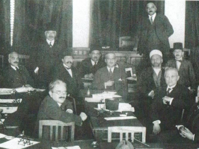 Representatives of the Drafting Committee of the 1926 Lebanese Constitution
