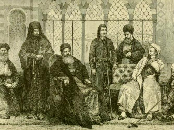 Syrian Gentlemen of Various Sects