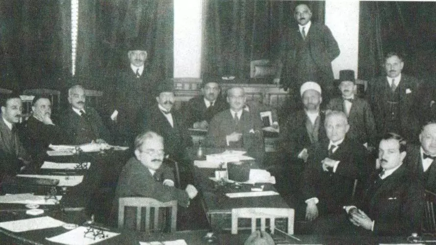 Representatives of the Drafting Committee of the 1926 Lebanese Constitution