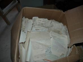 the archive as it was found in dayr al zafaran in 2005 photos courtesy of george kiraz
